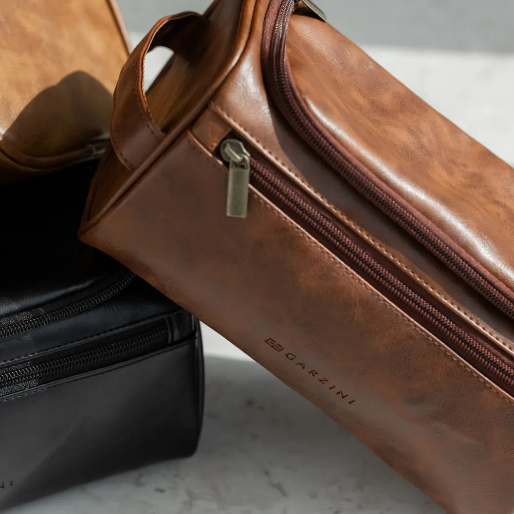 Несессер Garzini Toiletry Bag Brown - фото 12