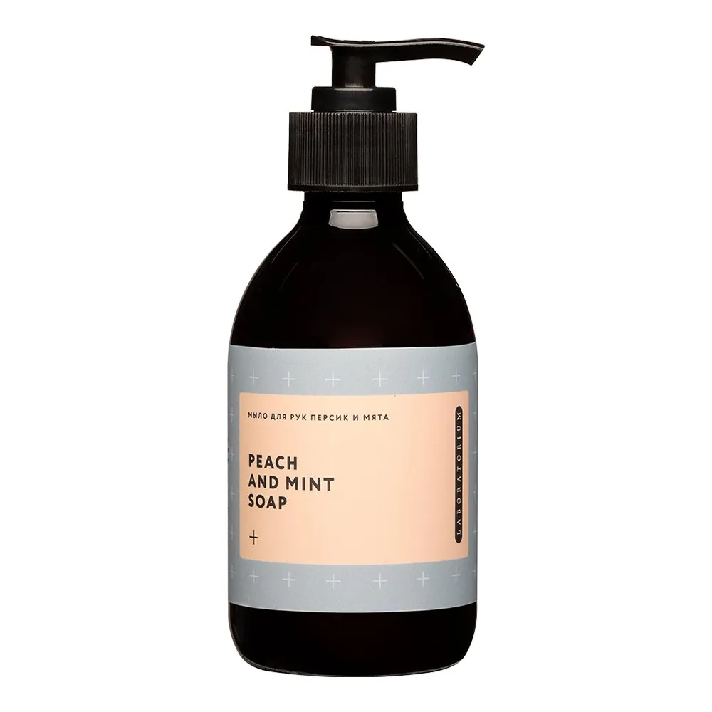 Мыло для рук персик мята Laboratorium - фото 1