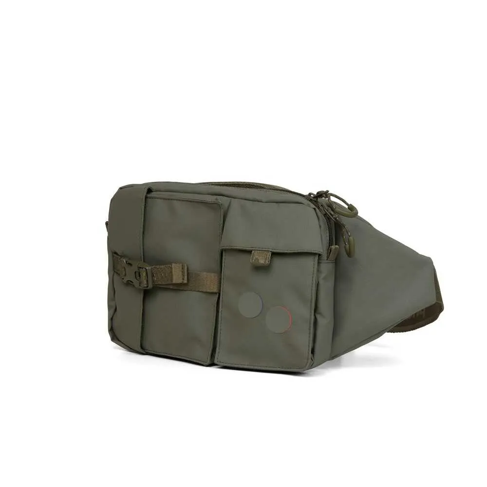 Сумка на пояс Pinqponq Tetrik Airy Olive - фото 4