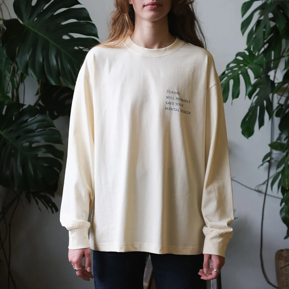 Лонгслив Меч MENTAL HEALTH Cream - фото 4