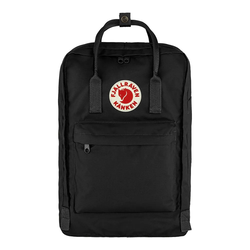 Рюкзак Fjallraven Kanken Laptop 17 Black (550) - фото 1