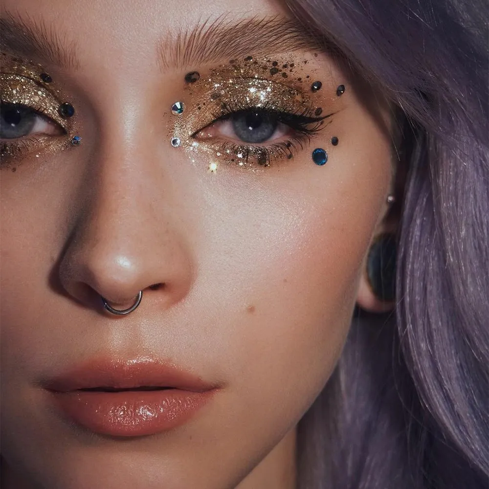 Набор самоклеящихся глиттеров Хит Shiny Band 3 шт - фото 10