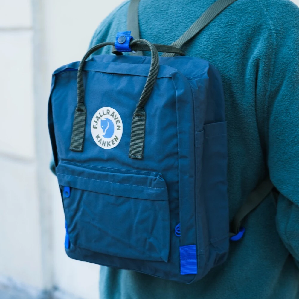 Рюкзак Fjallraven Kanken Koncept Super Grey-Green (046-620) - фото 6