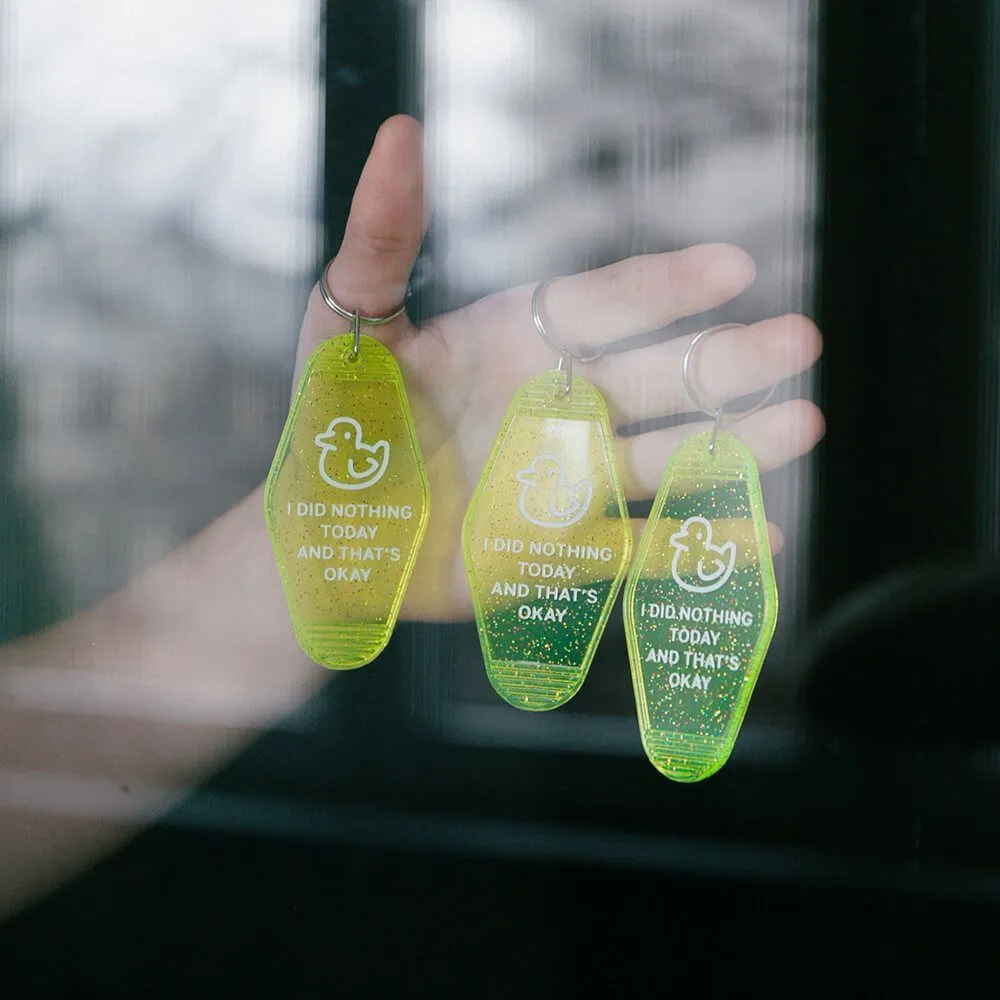 Брелок на ключи Friend Function That`s okay зеленый - фото 3