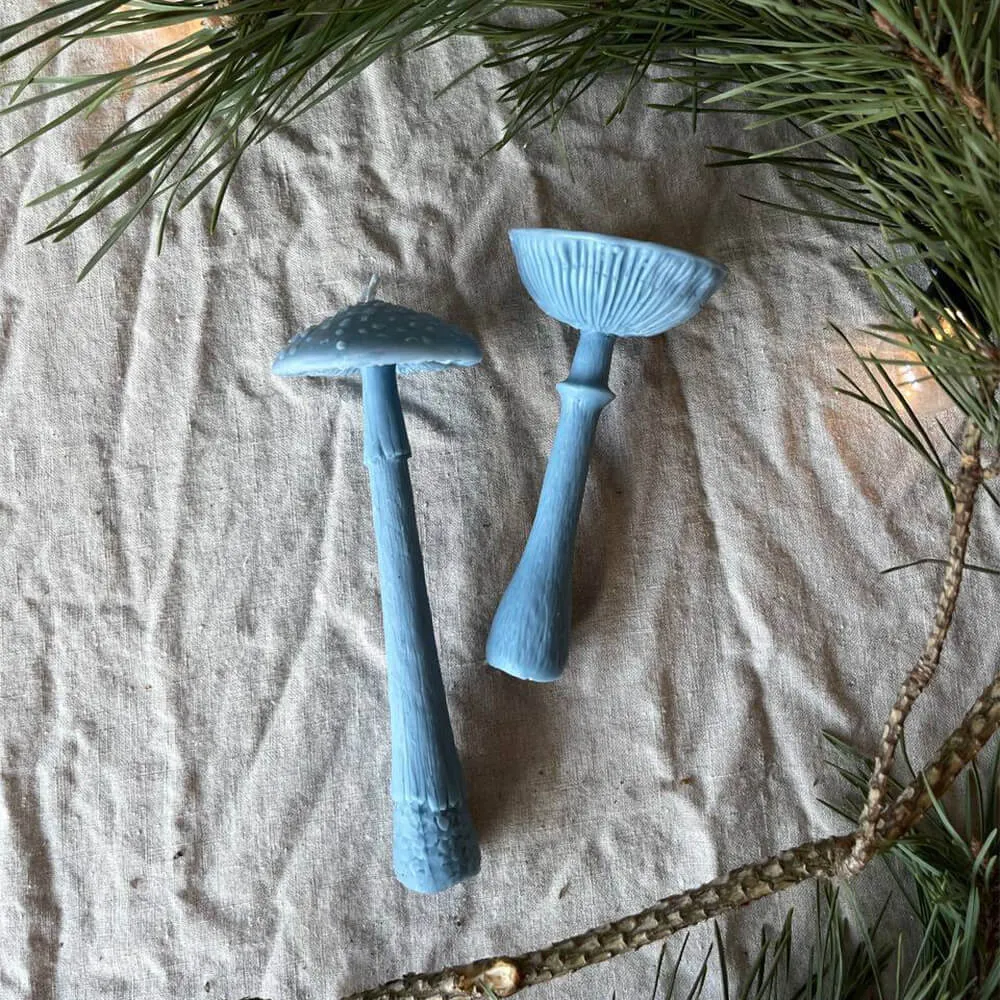 Ароматическая свеча Unification Love Гриб шляпкой вниз сизый - фото 4