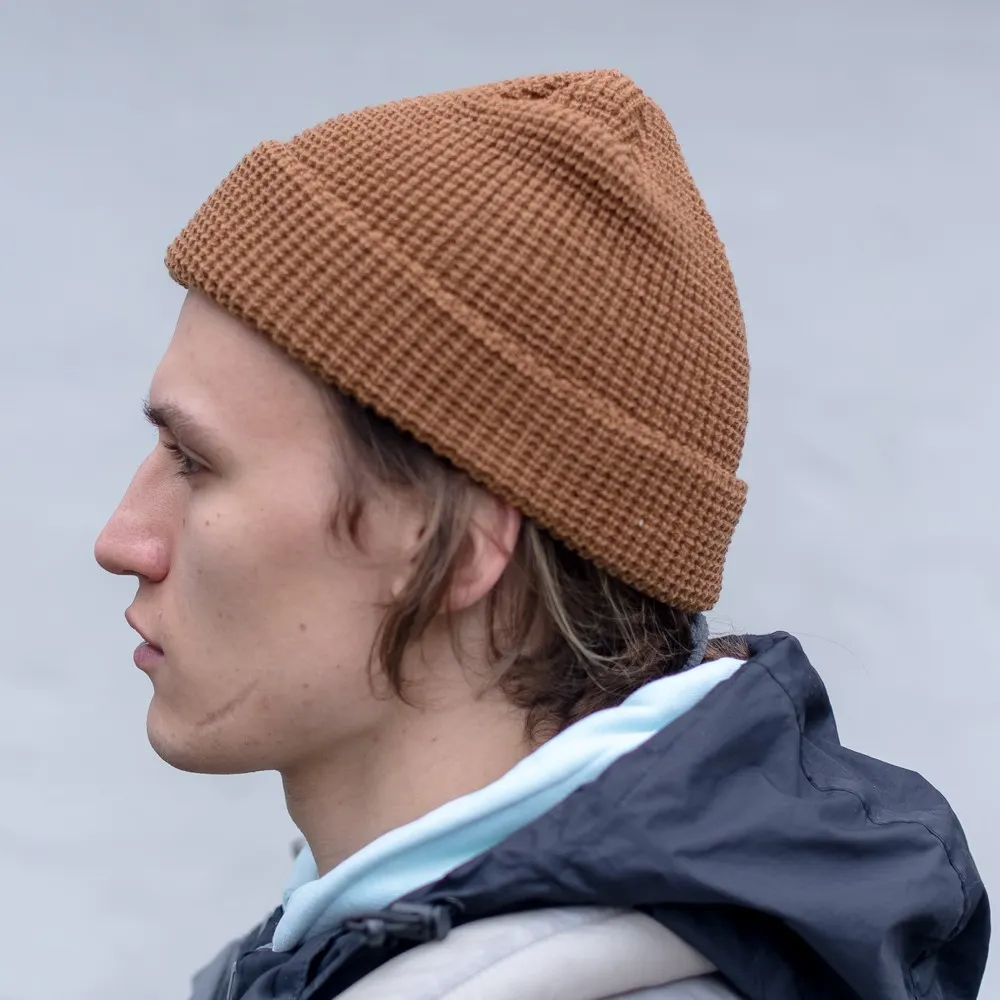 Шапка The Hundreds Adam Waffle Duck Brown - фото 3