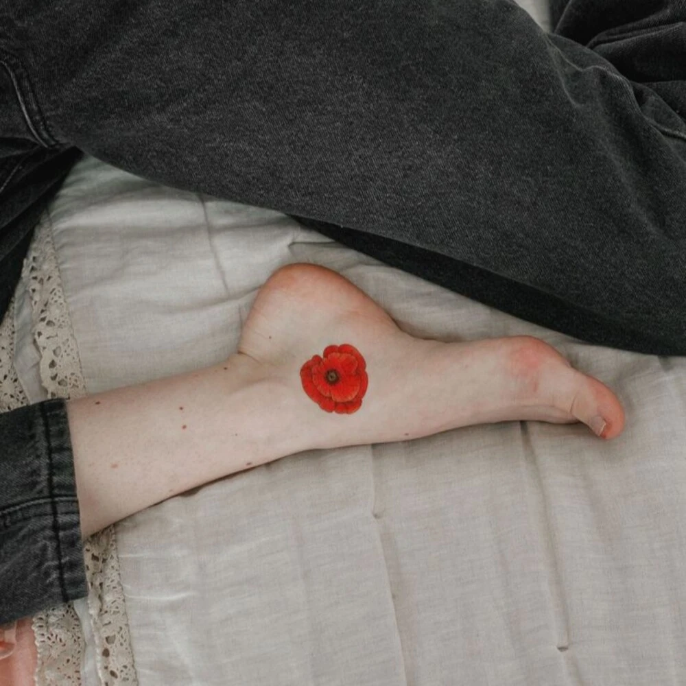 Временная татуировка Wild flowers - фото 3