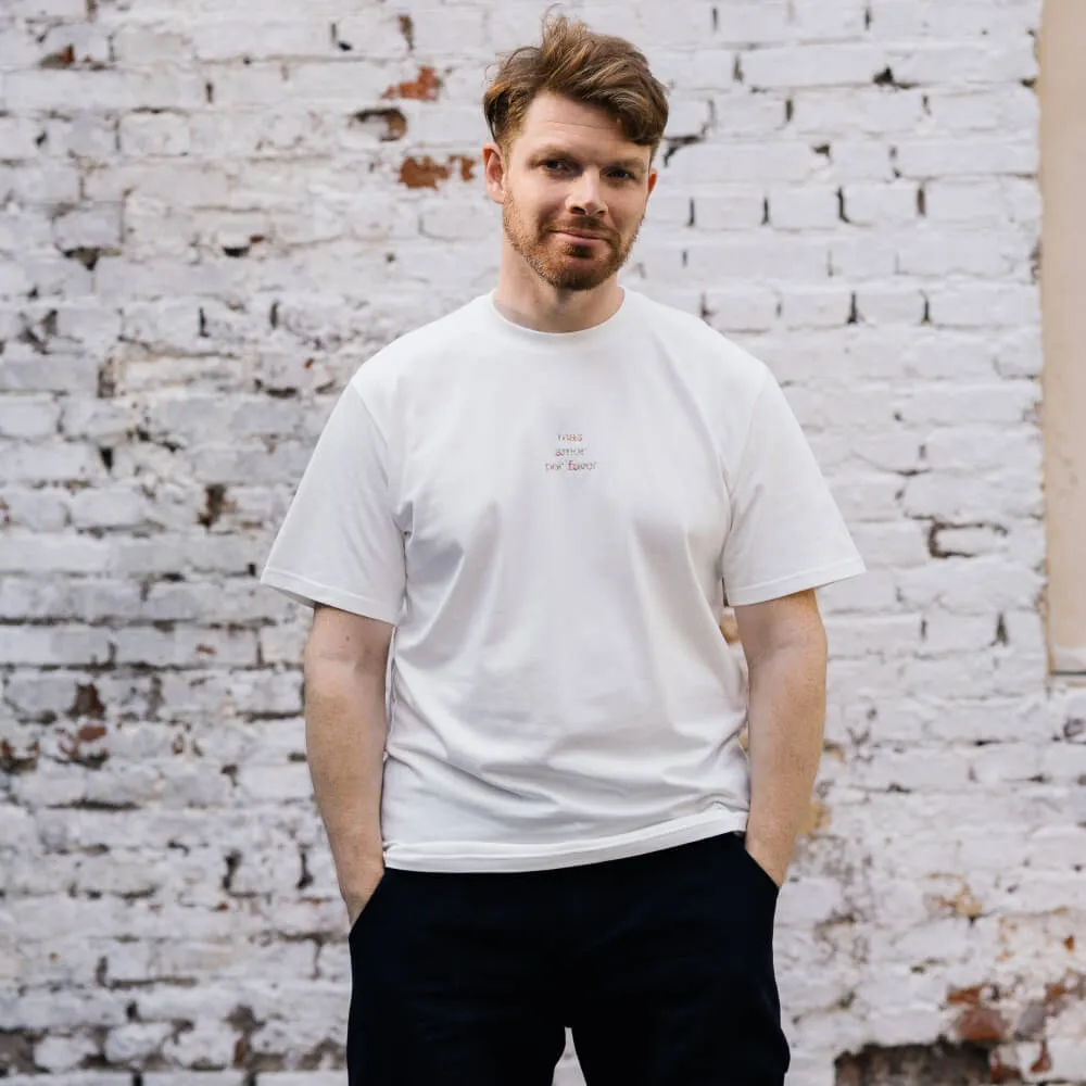 Футболка Friend Function Mas Amor белая - фото 8