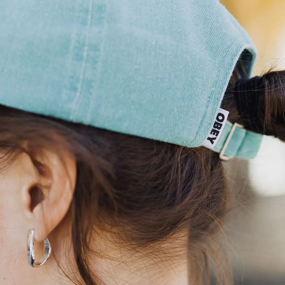 Кепка Obey Pigment II Tone Lowercase 6 Panel Surf Spray Multi - фото 4