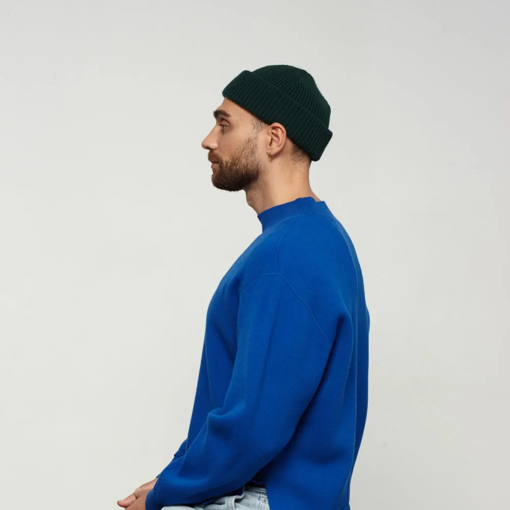 Шапка CHECK YA HEAD тёмно-зелёная T1504/154 - фото 5