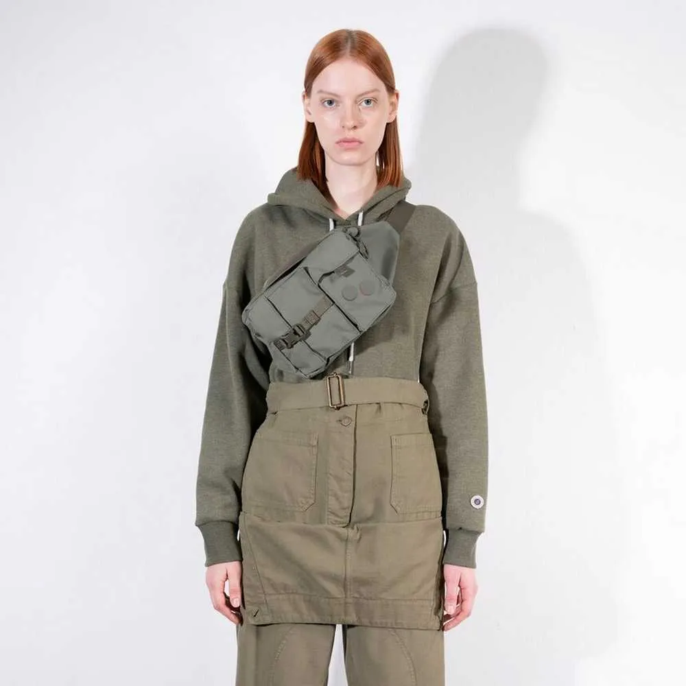 Сумка на пояс Pinqponq Tetrik Airy Olive - фото 2