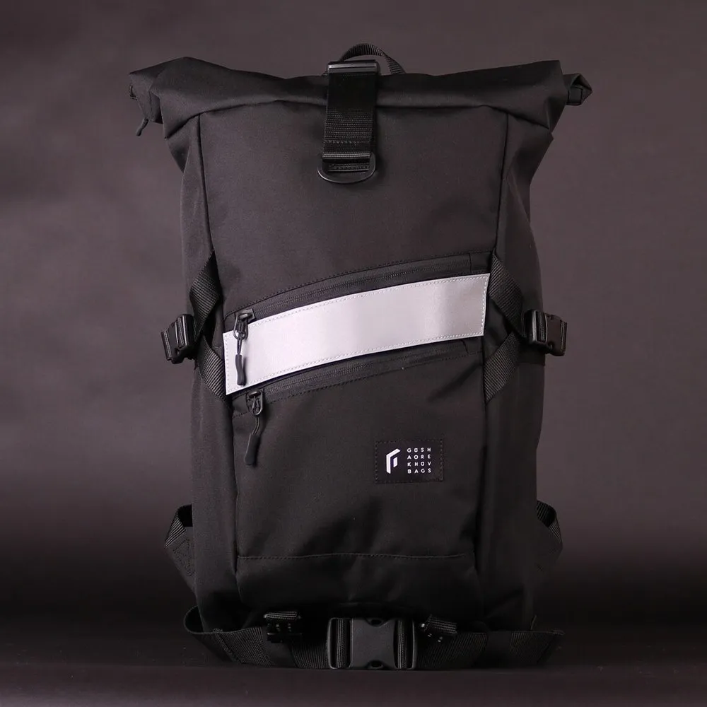 Рюкзак GO Technic Rolltop M черный - фото 2