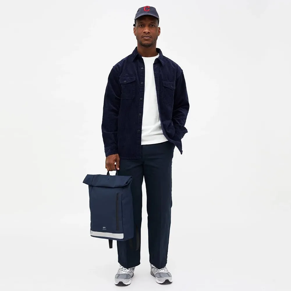 Рюкзак Lefrik Roll Reflective Navy - фото 5