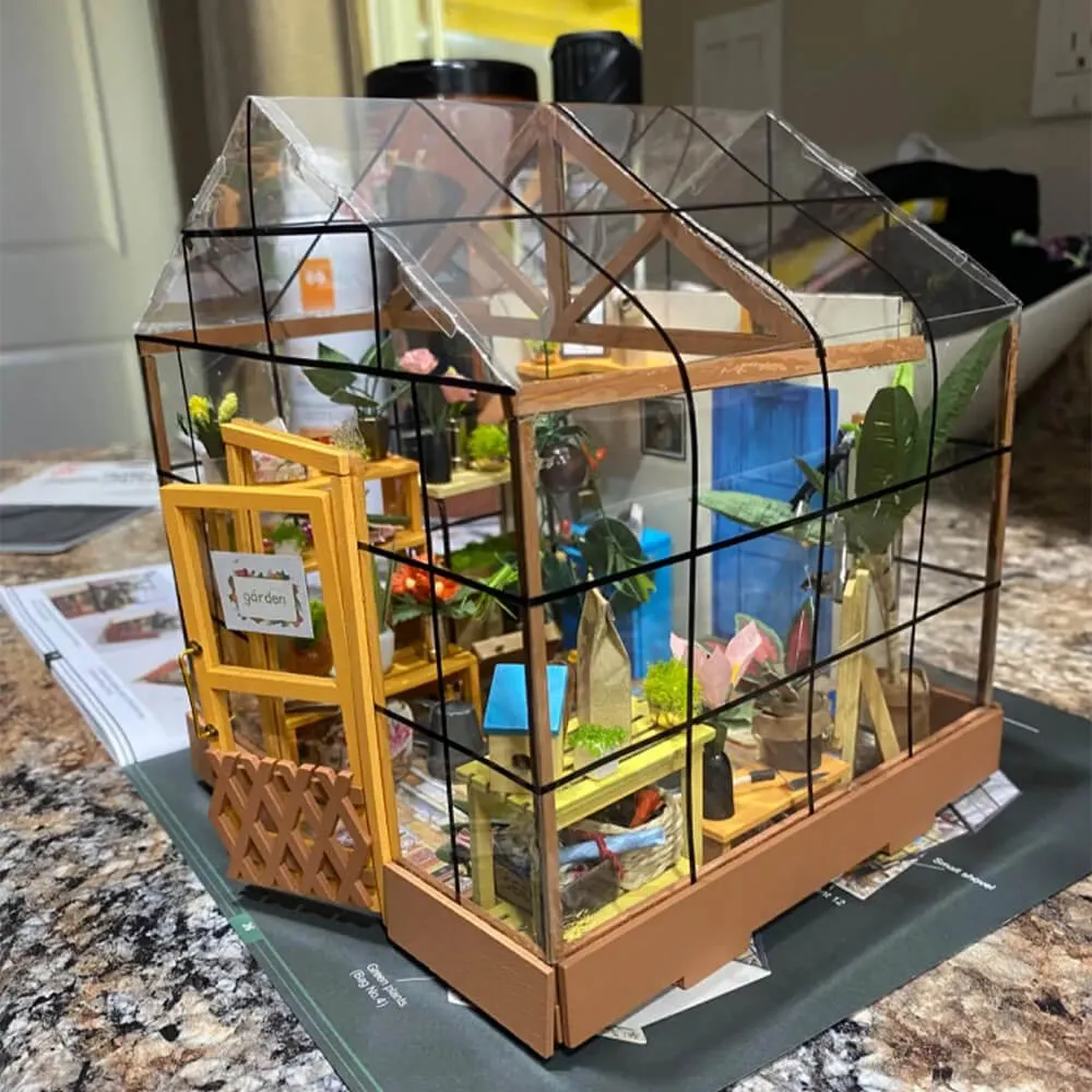 Интерьерный конструктор Robotime Cathy's Flower House - фото 12