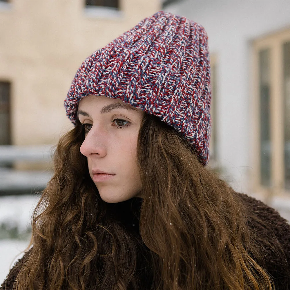 Шапка шерстяная Friend Function Крупной Вязки Французский рябчик - фото 1