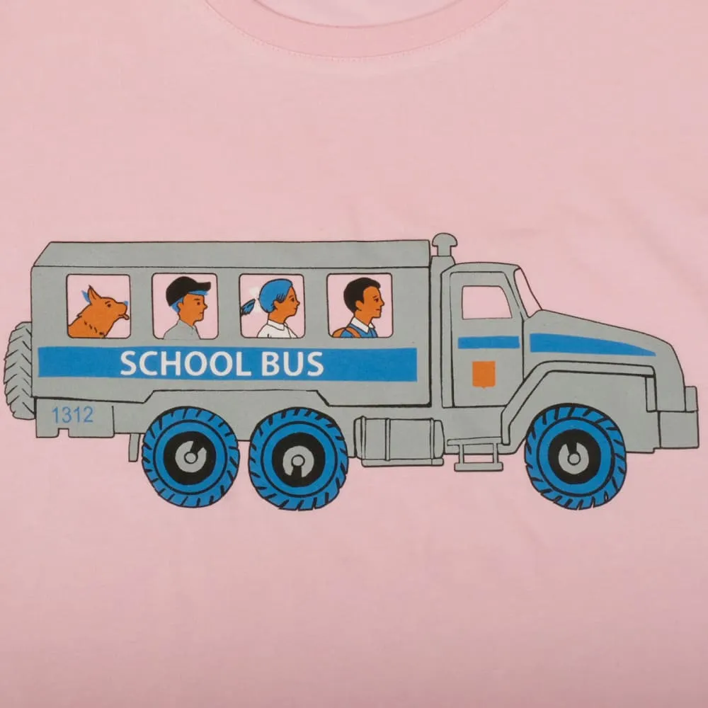 Футболка Barking Store Скулбас X пепельно-розовая мужская - фото 5