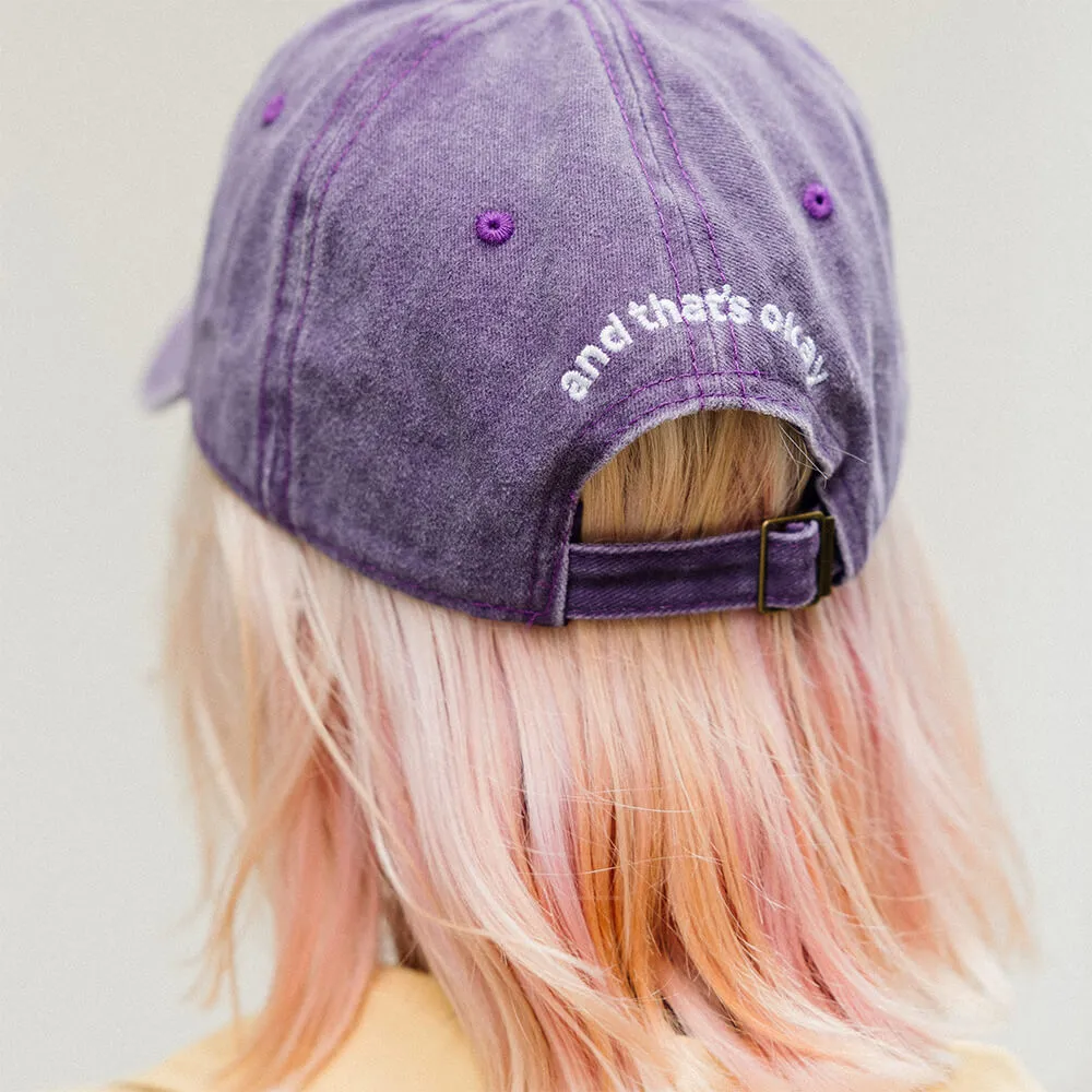 Бейсболка Faded с вышивкой I did nothing today - фото 2