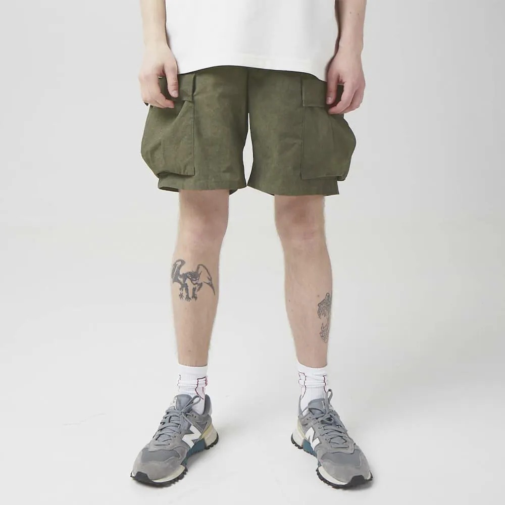 Шорты Меч CARGO DYED Crocodile Green - фото 5