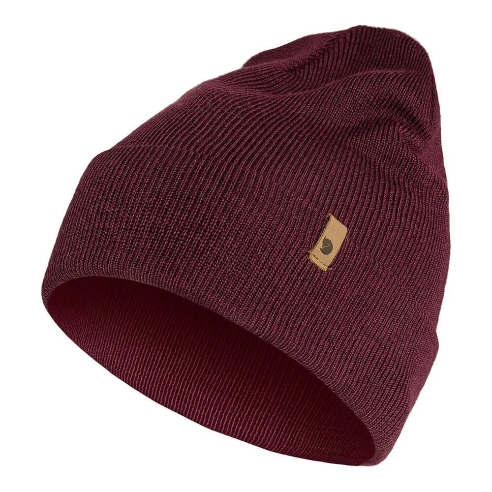 Шапка Fjallraven Classic Knit Hat Dark Garnet (356) - фото 3