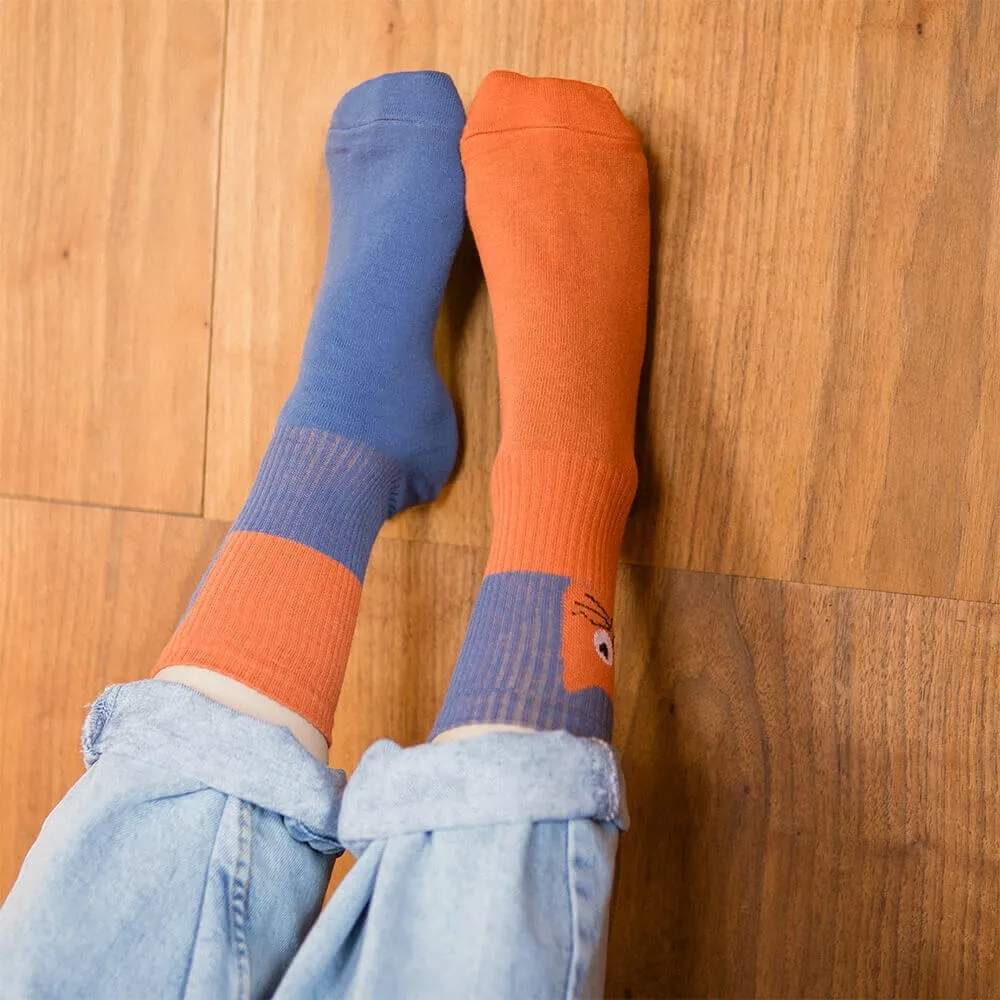 Носки Friend Function Котячьи синие 40-46 - фото 4