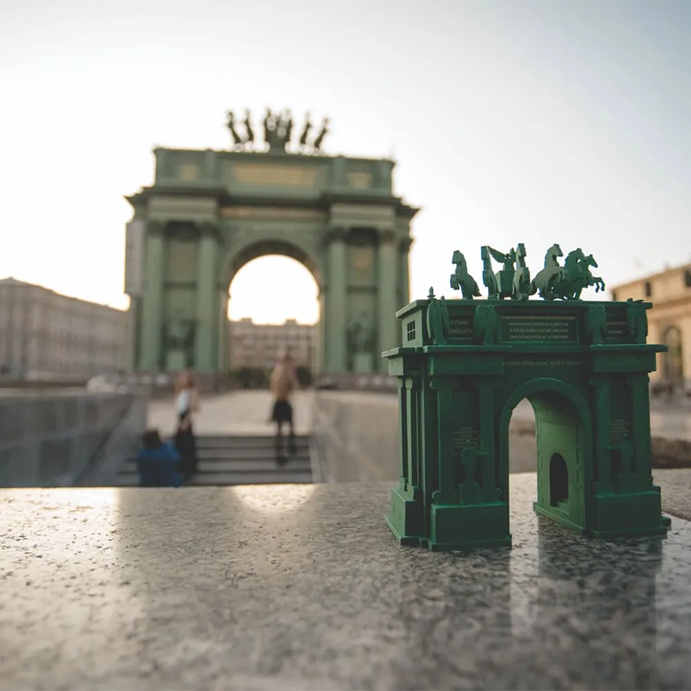 Сборная модель Нарвские ворота - фото 10