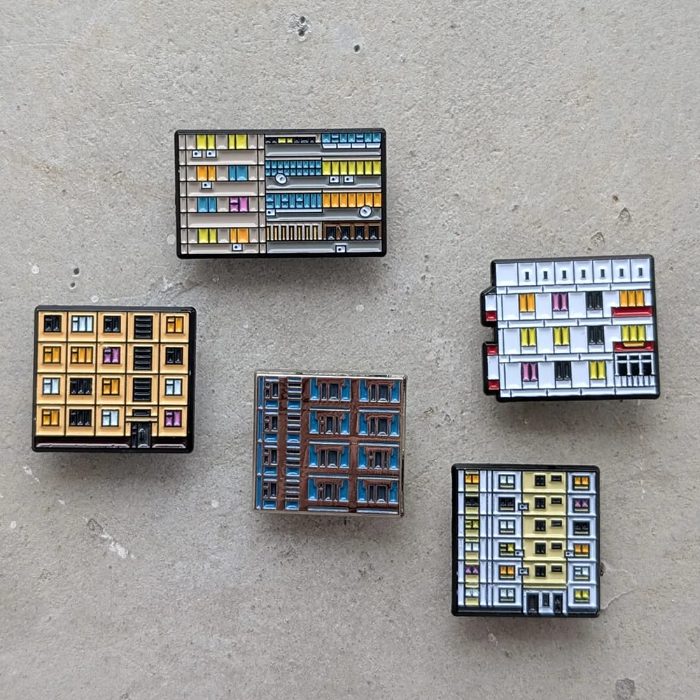 Значок Friend Function Панельки - Серия П-44 (бежевый) - фото 6