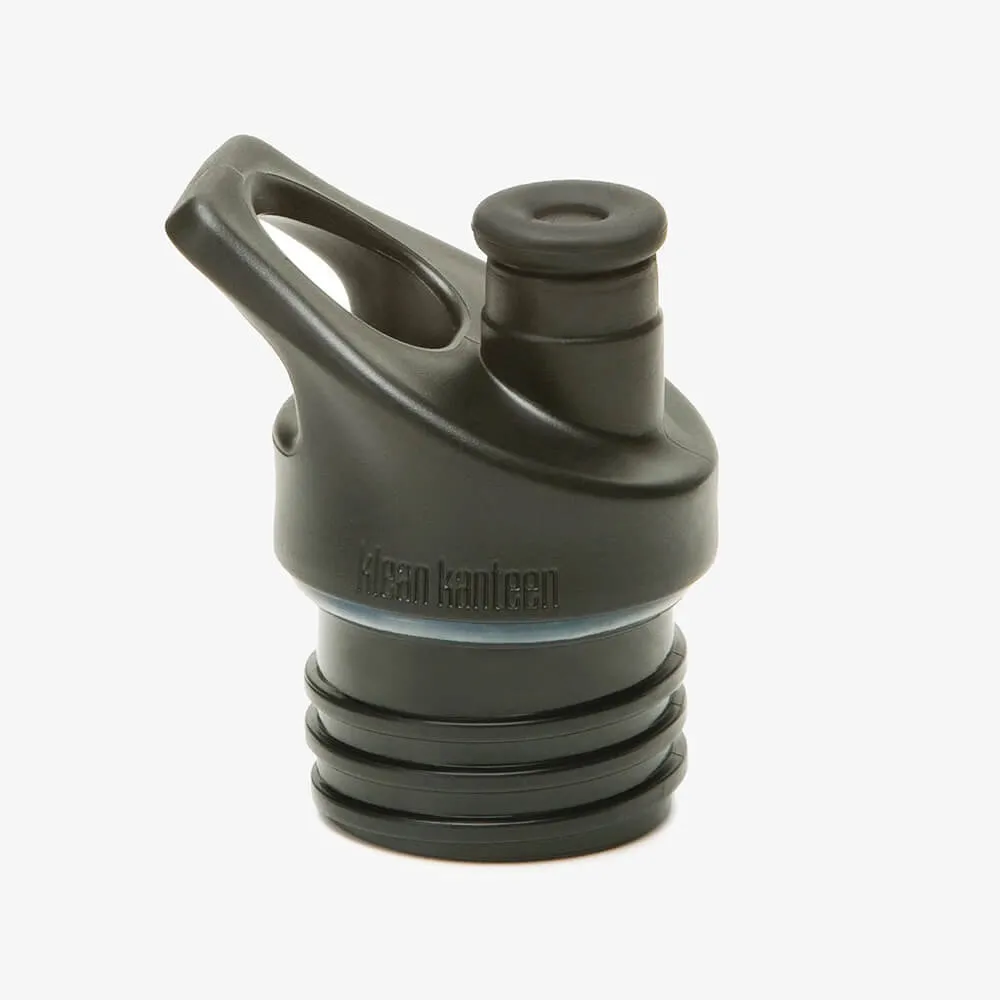 Спортивная крышка для бутылок Klean Kanteen черная - фото 1