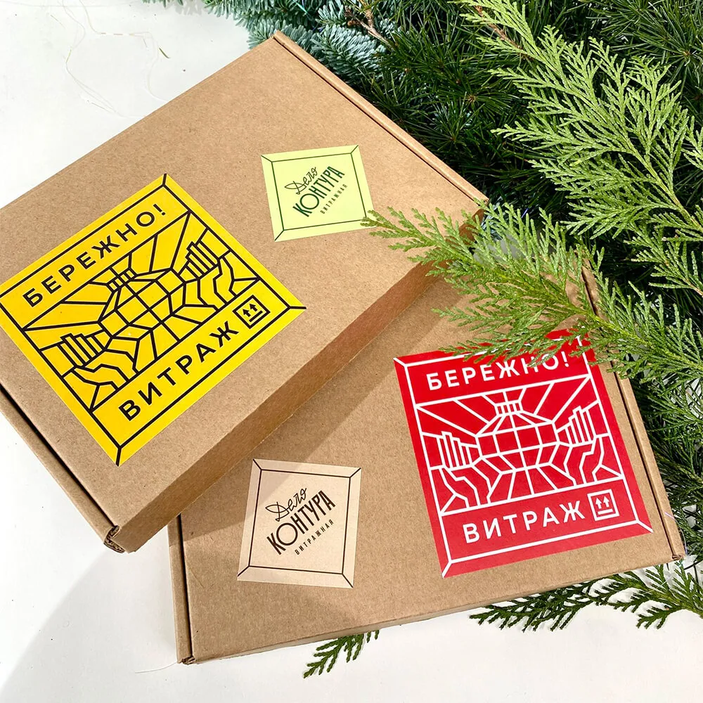 Гирлянда Дело контура Весна в городе - фото 10