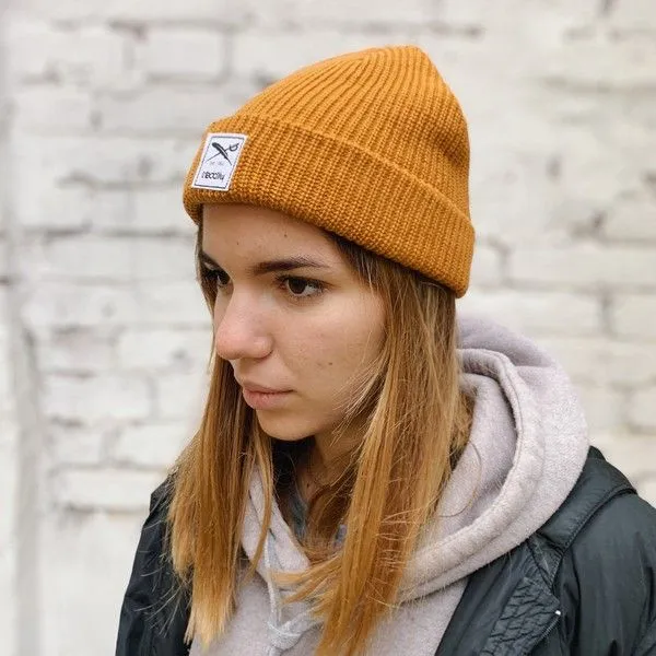 Шапка Iriedaily Kreuzkoelln ochre - фото 8