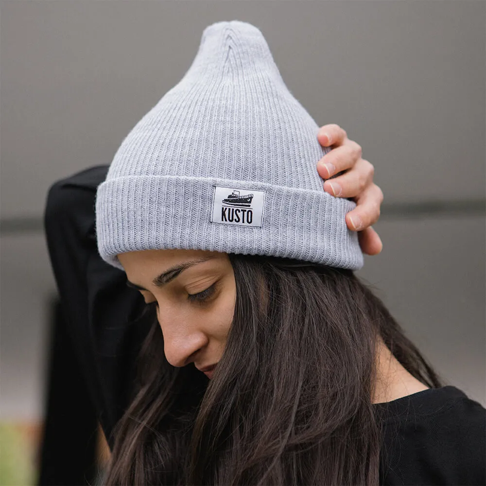 Шапка Kusto One светло-серая - фото 1