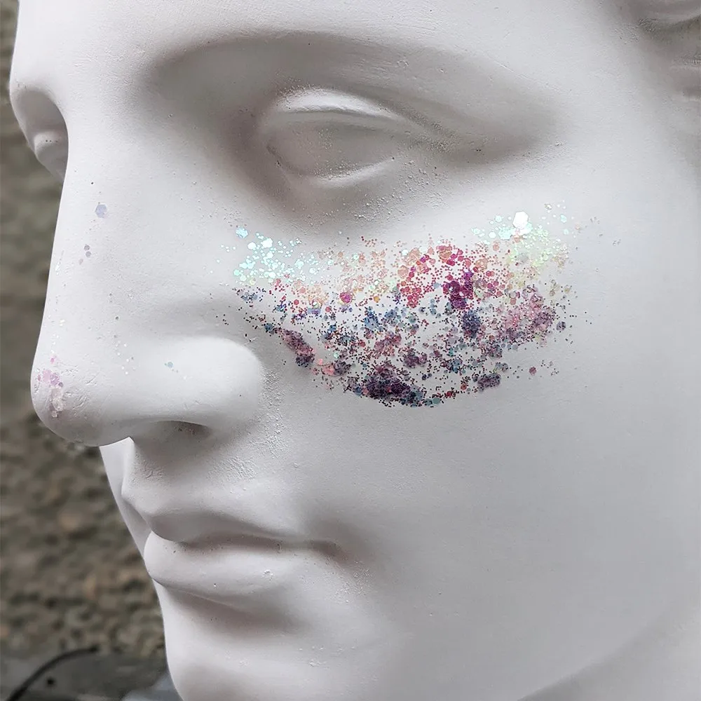 Набор самоклеящихся глиттеров Сияние Shiny Band 3 шт - фото 4