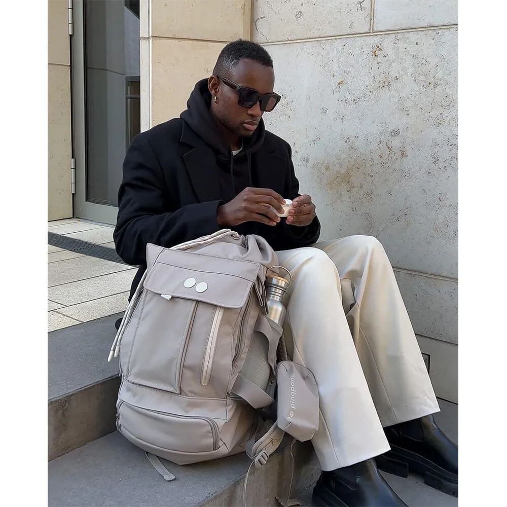 Рюкзак Pinqponq Blok Medium Construct Taupe - фото 15