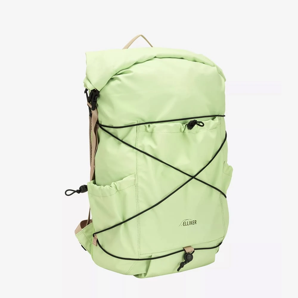 Рюкзак ELLIKER Buckden Roll Top 24/35L Lime - фото 13