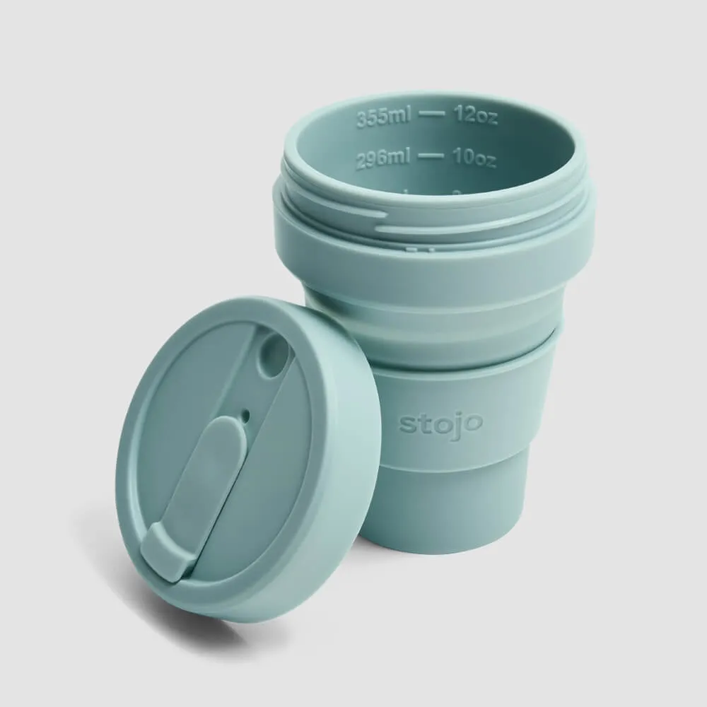 Складной стакан Stojo Aquamarine 355 мл - фото 5