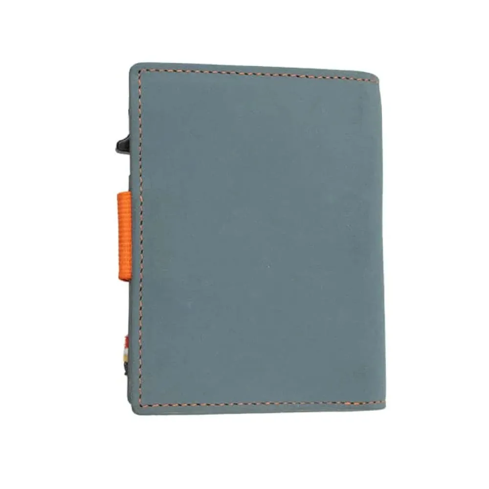 Кошелек Garzini Metal Wallets Blue Orange - фото 5