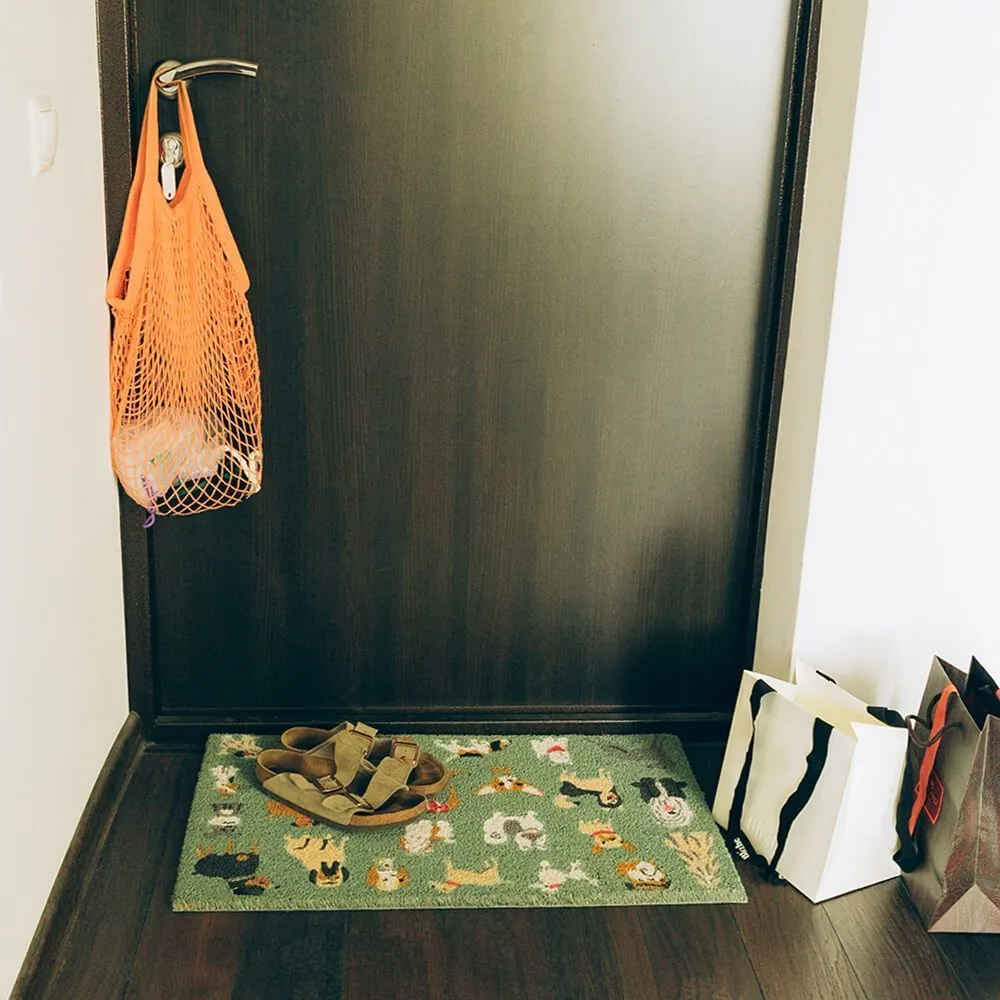 Придверный коврик с собаками - фото 3