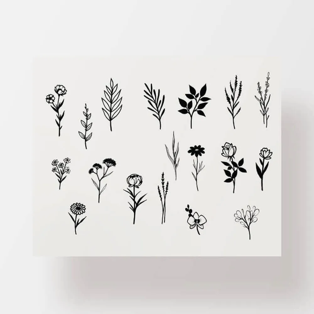 Временная татуировка Herbarium №3 - фото 1