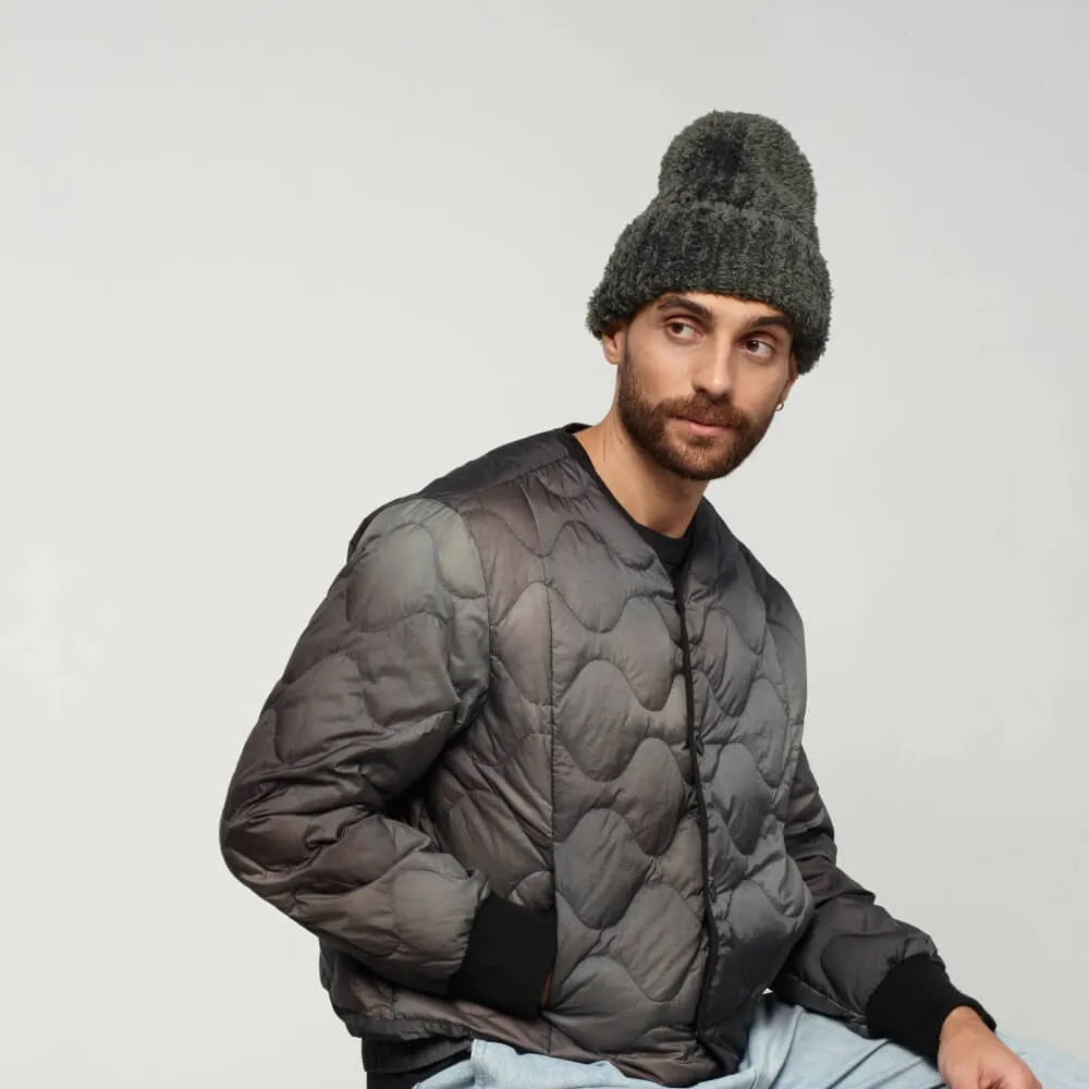 Шапка CHECK YA HEAD серая T1966/90 - фото 8