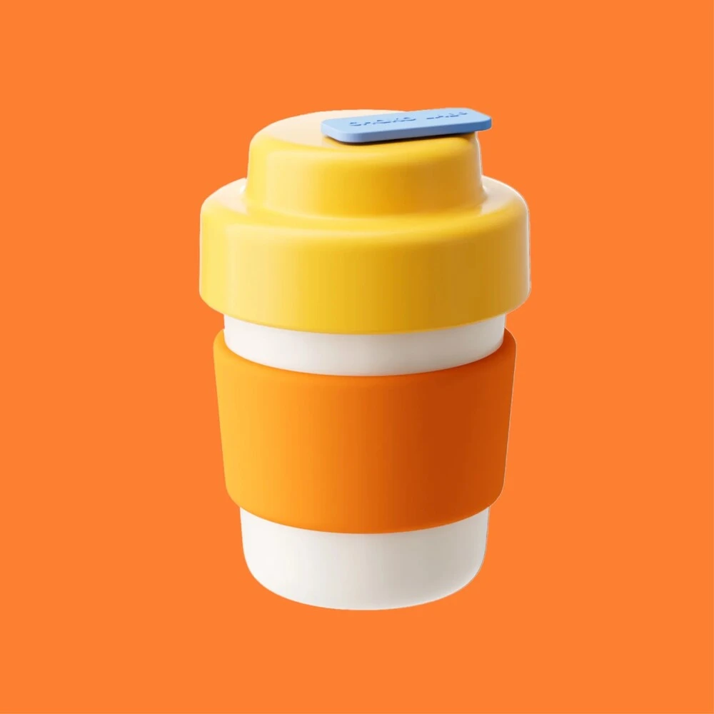 Термокружка Chako Lab Coffee Cup Orange 420мл - фото 4