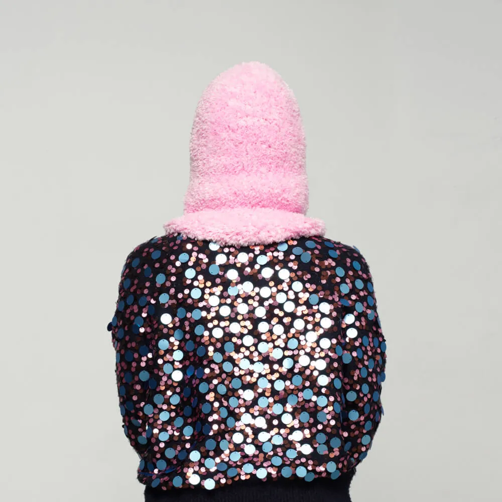 Балаклава CHECK YA HEAD розовая T1919/49 - фото 4