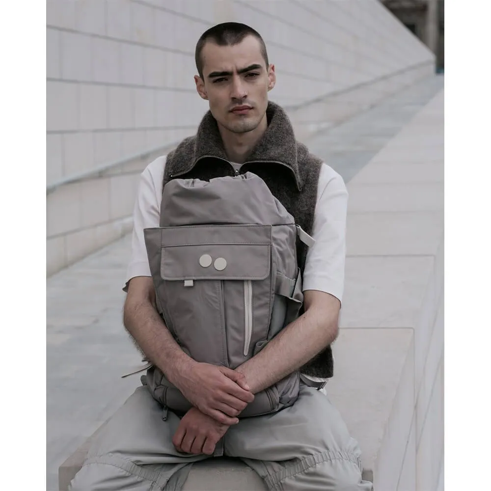 Рюкзак Pinqponq Blok Medium Construct Taupe - фото 19