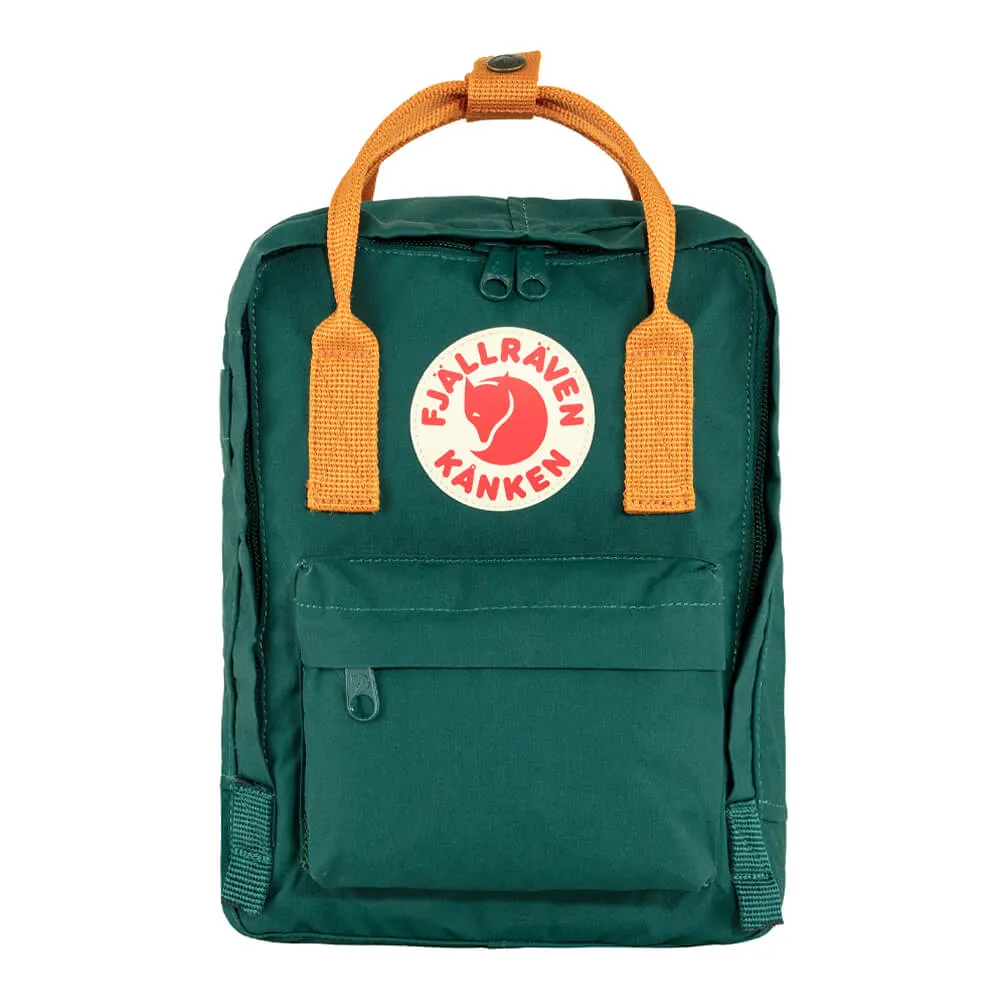 Рюкзак Fjallraven Kanken MINI Arctic Green-Spicy Orange (667-206) - фото 1