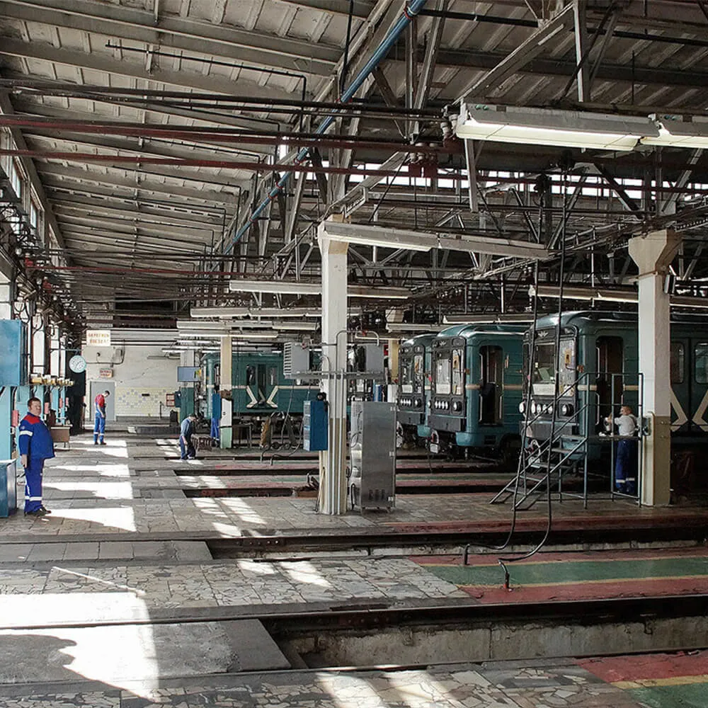 Экскурсия по метродепо Северное, Москва 14 октября - фото 6