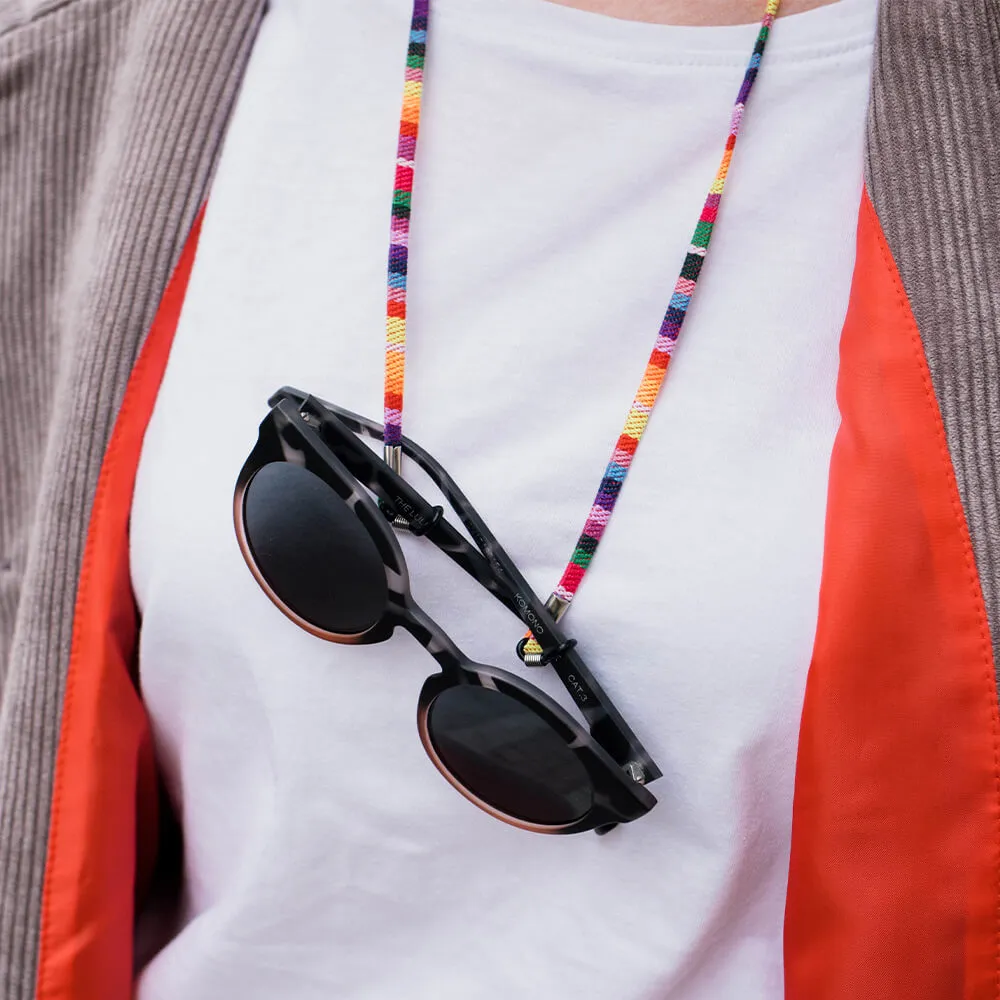 Цепочка для очков цветная - фото 2