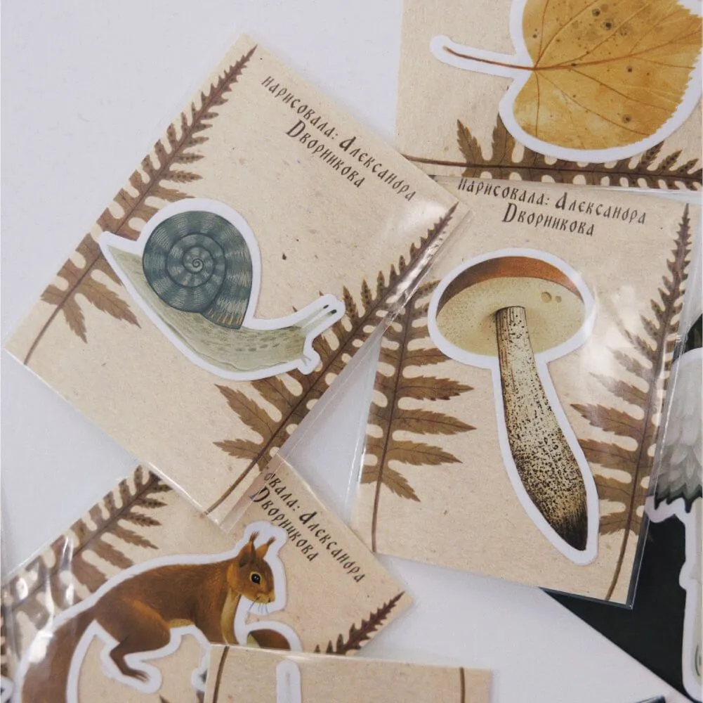 Деревянная брошка PlantMyBones Мицены - фото 13