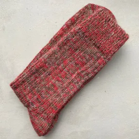 Шерстяные носки Friend Function бордовые