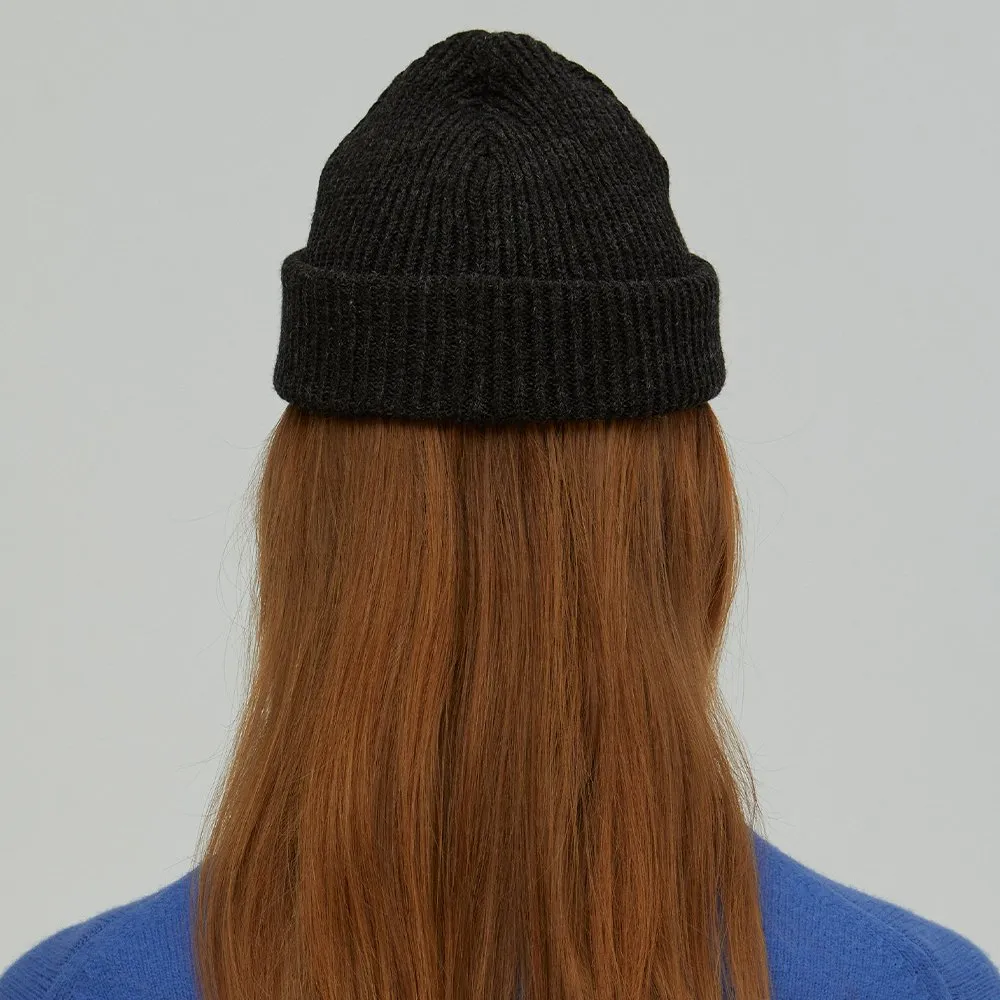 Шапка CHECK YA HEAD шерстяная темный маренго 1620 - фото 6