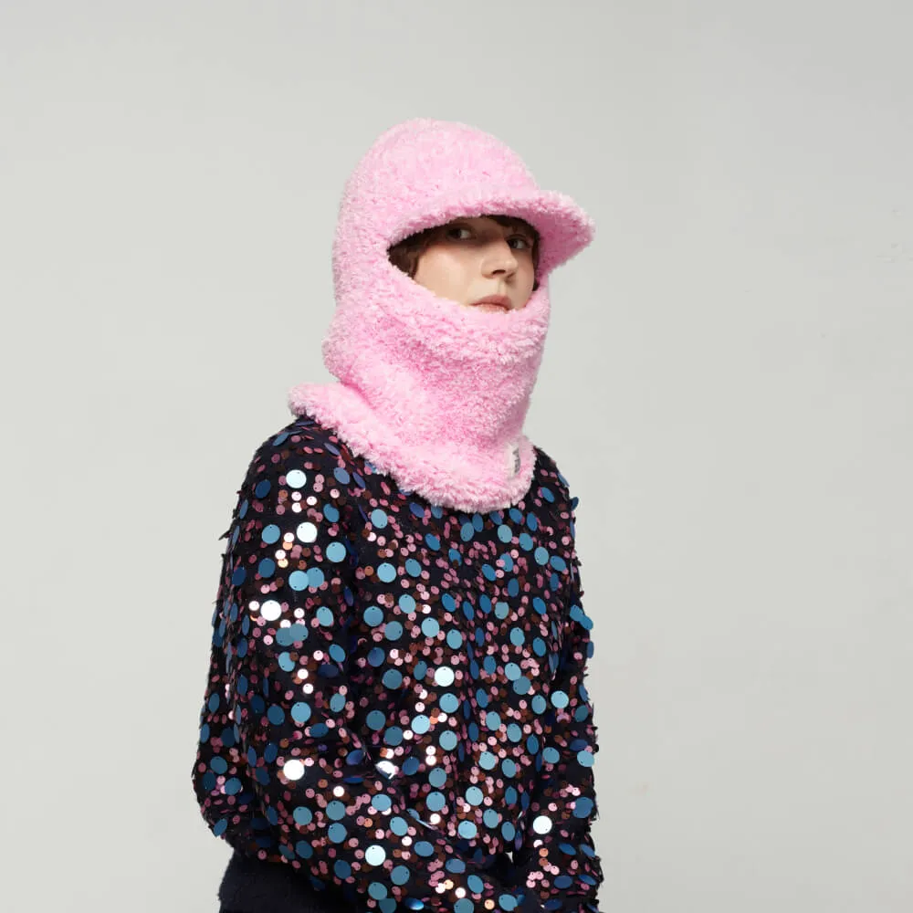 Балаклава CHECK YA HEAD розовая T1919/49 - фото 5