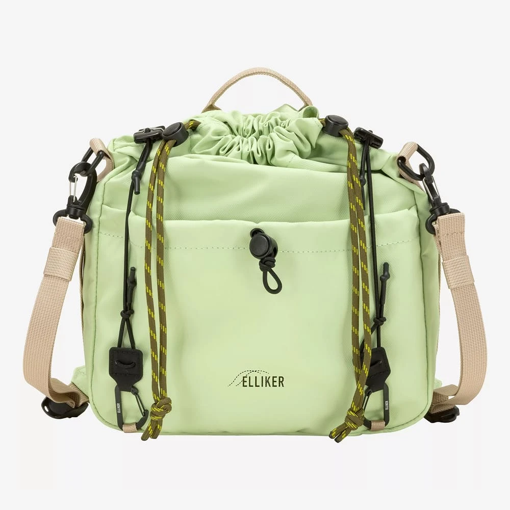 Кроссбоди сумка ELLIKER Nidder Roll Top 6L Lime - фото 8