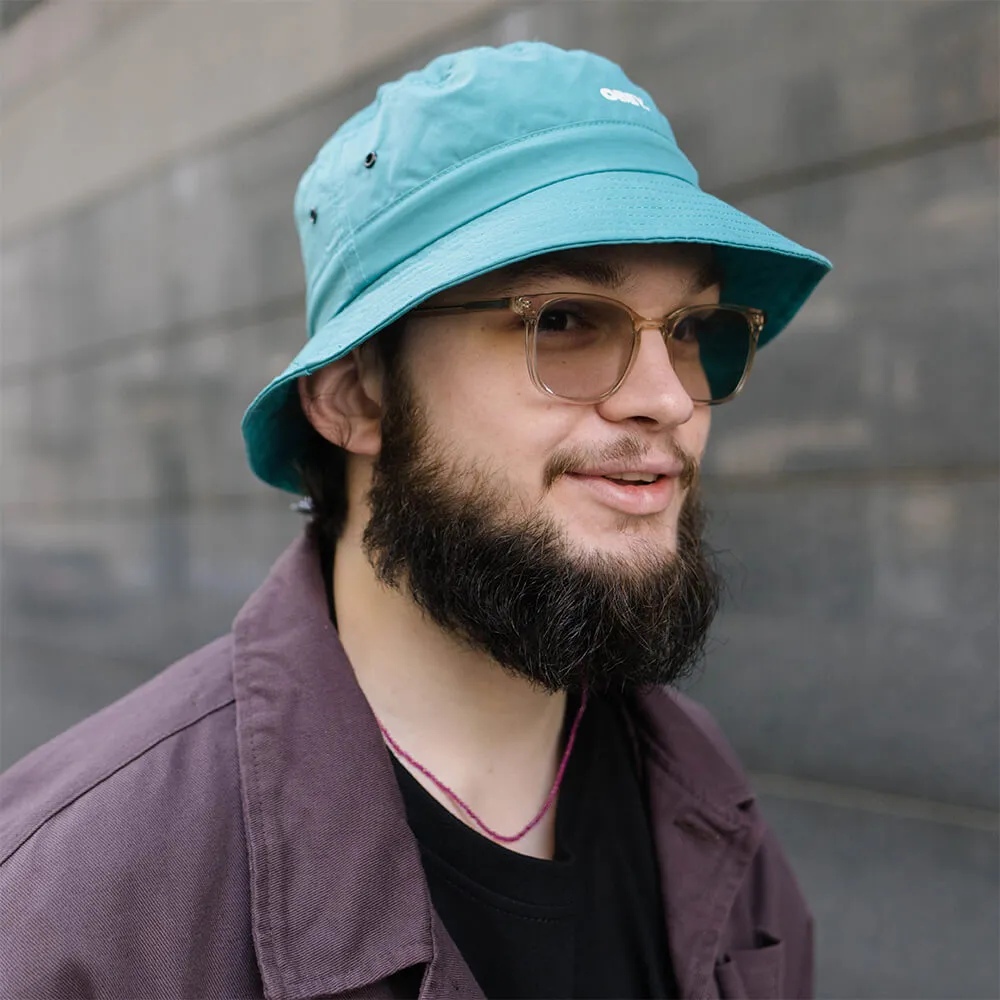 Панама Obey Bold Century Bucket Turquoise - фото 5